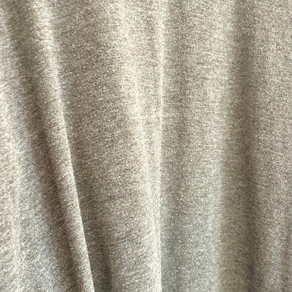 Eileen Fisher – Gray Fleece-Lined Long Sleeve Pullover Tunic Sweater - Picture 4 of 6